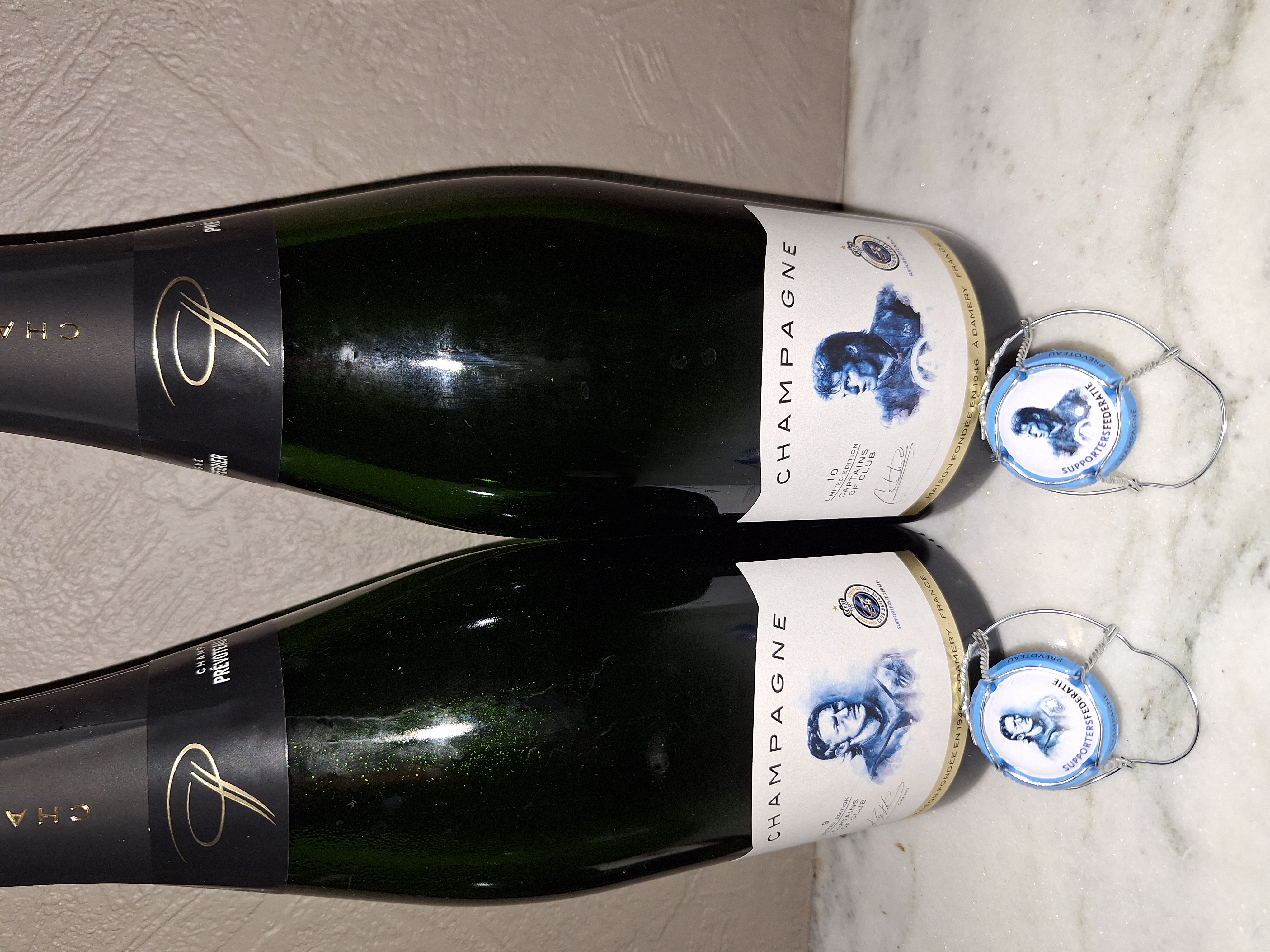 Champagne captains of Club